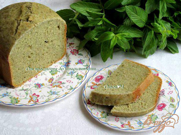 фото рецепта: Сладкий хлеб с мятой