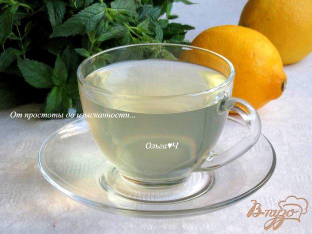 фото рецепта: Мятный чай с лимонным соком
