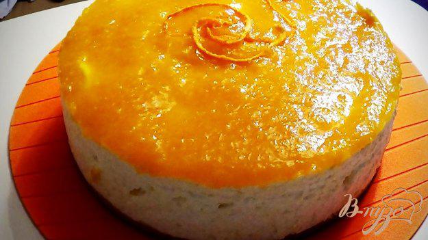 фото рецепта: Йогуртовый торт с апельсином