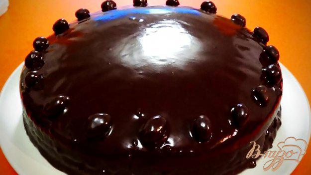 фото рецепта: Черная глазурь для тортов и печенья
