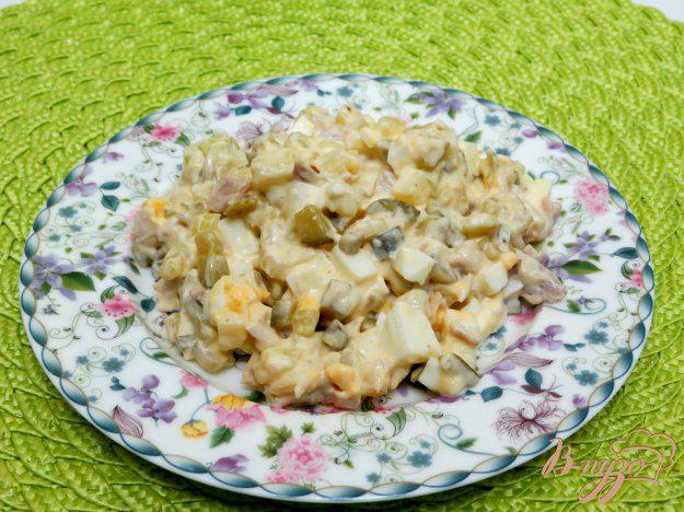 фото рецепта: Картофельный салат с куриным мясом