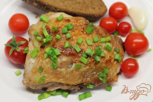 фото рецепта: Курица с чесноком и горчицей