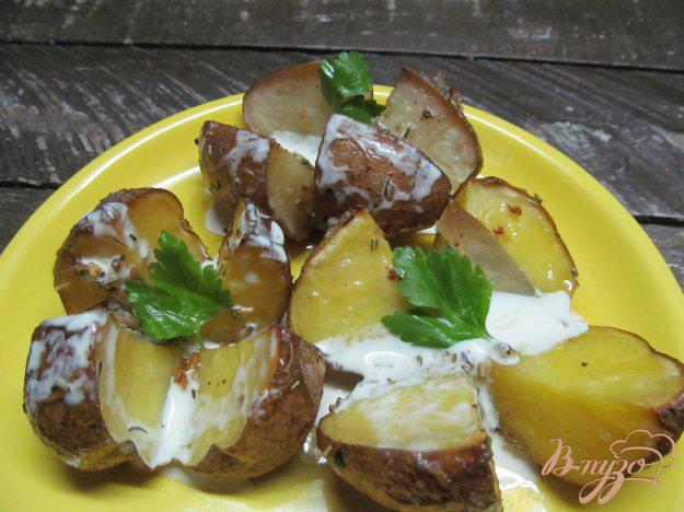 фото рецепта: Картофель с чесноком
