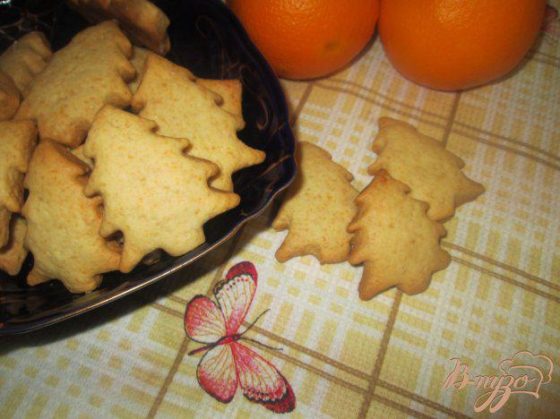 фото рецепта: Печенье на сметане  «елочка»
