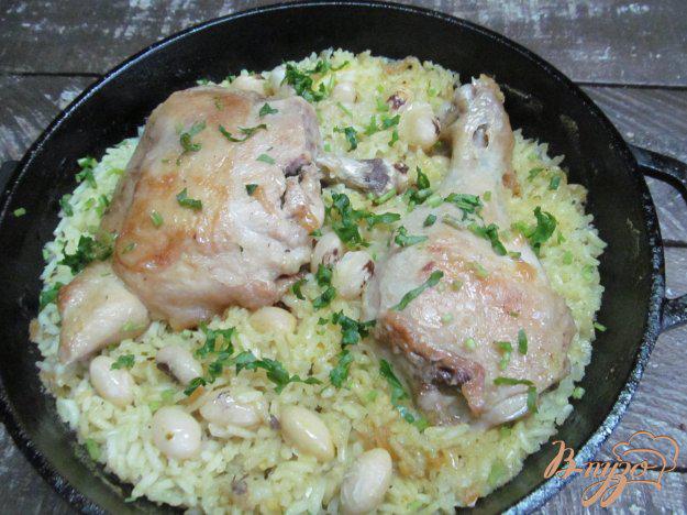 фото рецепта: Курица тушенная в рисе