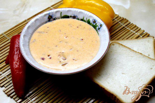 фото рецепта: Сливочный соус из болгарского перца