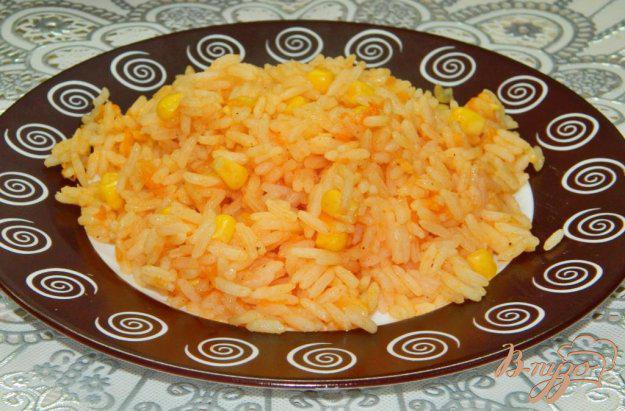 фото рецепта: Рис с кукурузой на гарнир