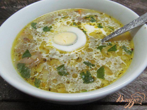 фото рецепта: Грибной суп с макаронами