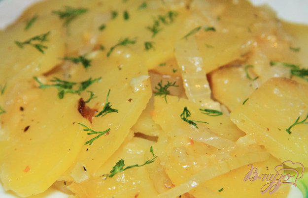фото рецепта: Картофель с сыром в мультиварке