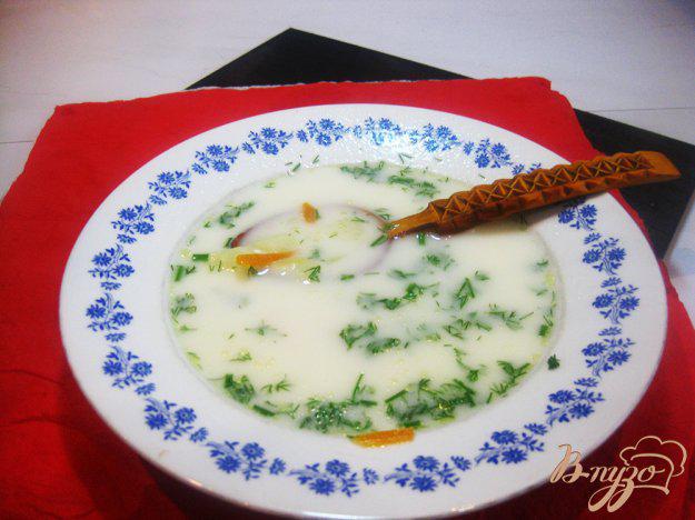 фото рецепта: Суп с плавленым сыром