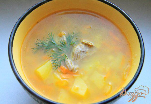 фото рецепта: Суп гороховый на мясном бульоне