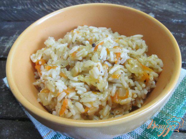 фото рецепта: Рис с имбирем и морковью