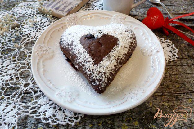 фото рецепта: Шоколадный пирог с черникой