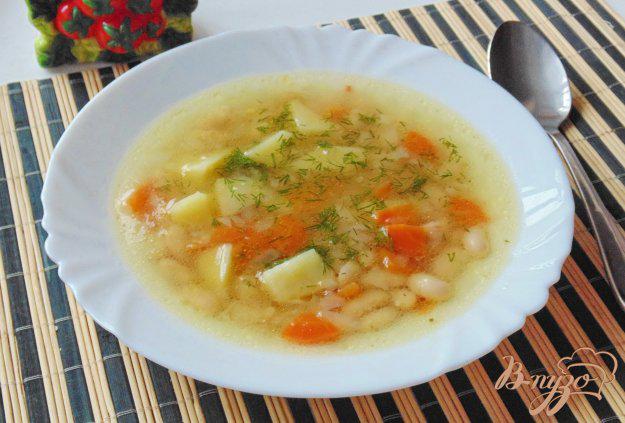фото рецепта: Постный фасолевый суп