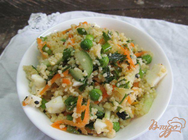 фото рецепта: Салат с кус-кусом и овощами