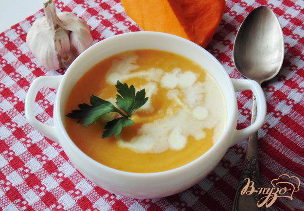 фото рецепта: Суп-пюре с картофелем и тыквой