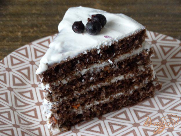 фото рецепта: Диетический шоколадный тортик с годжи