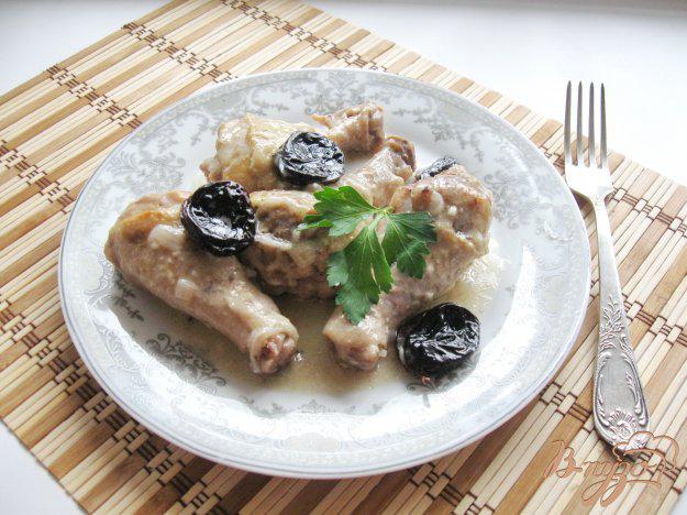 фото рецепта: Курица в сметане с черносливом
