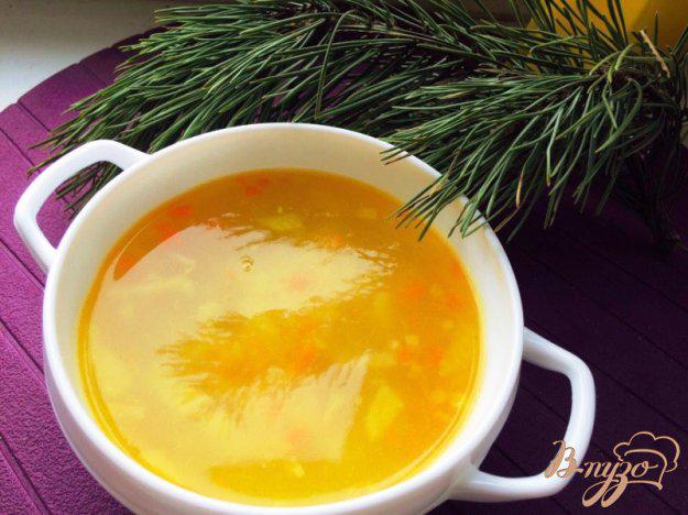 фото рецепта: Суп овощной на бульоне из телятины
