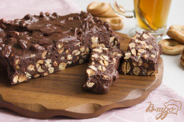 фото рецепта: Орехово-шоколадный десерт