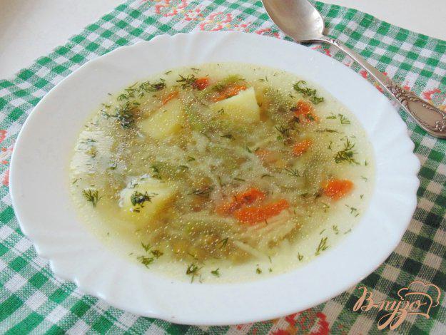 фото рецепта: Овощной суп с вермишелью
