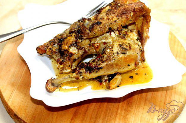 фото рецепта: Пряный цыпленок в рукаве