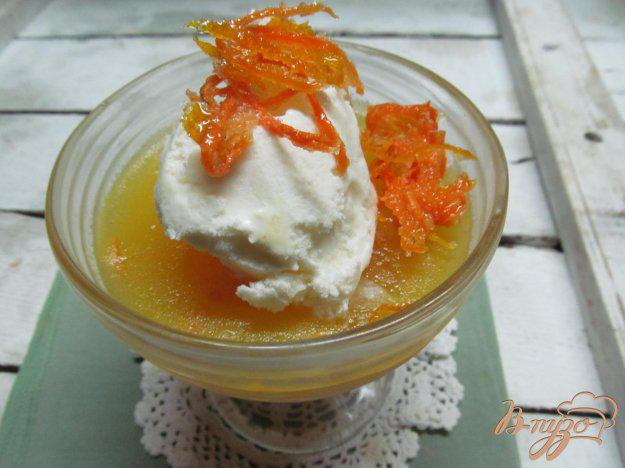 фото рецепта: Десерт из моркови с апельсином