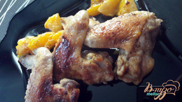 фото рецепта: Куриные крылышки с маниолой