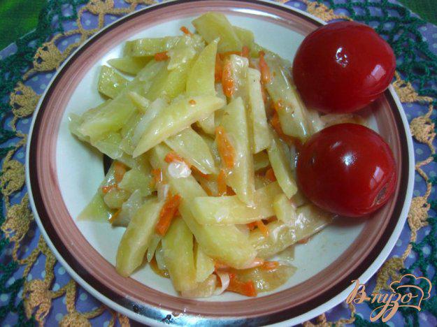 фото рецепта: Запеченный картофель с овощами