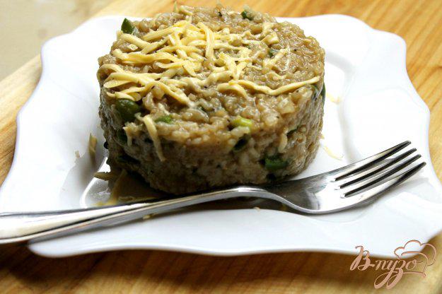 фото рецепта: Отварной рис со спаржевой фасолью в соевом соусе