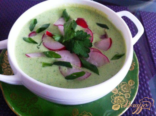 фото рецепта: Холодный суп с редисом