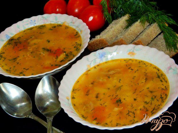 фото рецепта: Суп с булгуром и помидорами