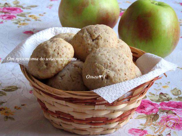 фото рецепта: Отрубное печенье с яблоком