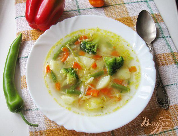 фото рецепта: Овощной суп с брокколи