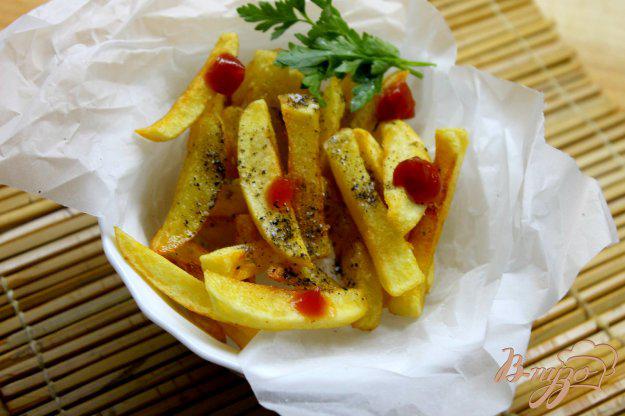 фото рецепта: Картофель фри из вареного картофеля
