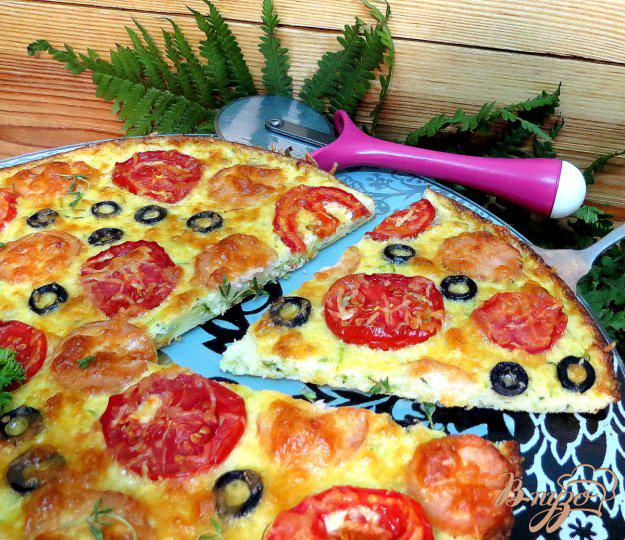 фото рецепта: Пицца на кабачковой основе