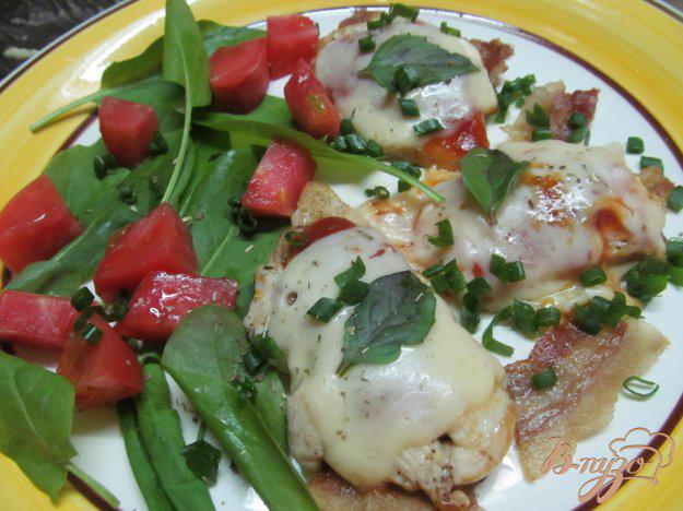 фото рецепта: Теплый куриный салат