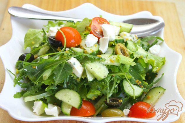 фото рецепта: Летный овощной салат с Дор Блю
