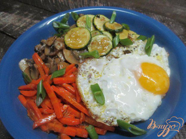 фото рецепта: Корейский рис с овощами