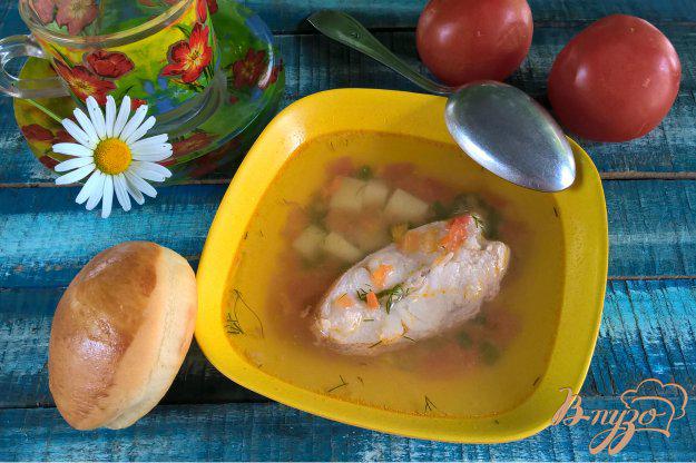 фото рецепта: Рыбный суп с морским окунем
