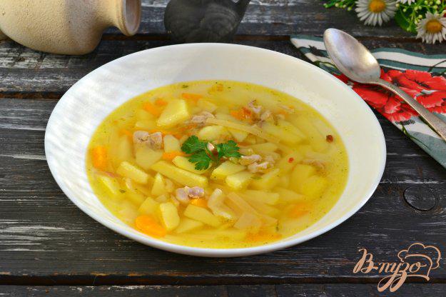 фото рецепта: Куриный суп с лапшой