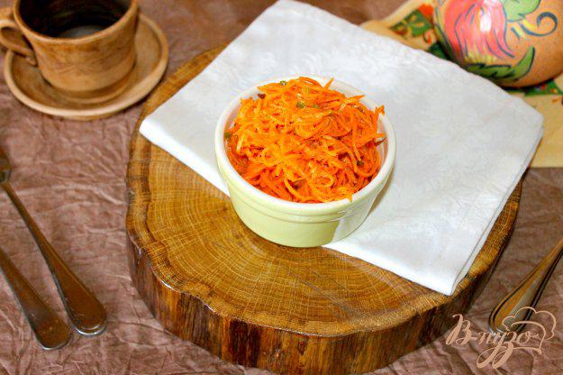 фото рецепта: Морковь по - корейски с добавлением свежего перца чили