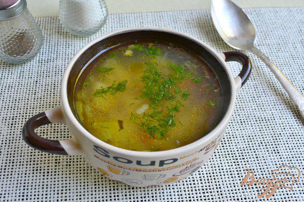 фото рецепта: Постный гречневый суп