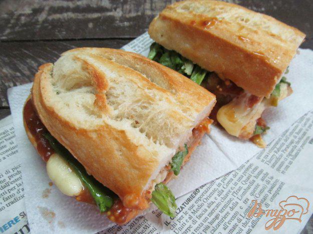 фото рецепта: Сэндвич с фрикадельками