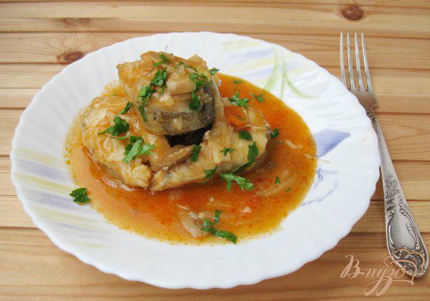 фото рецепта: Рыба в соусе с грибами