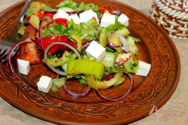 фото рецепта: Салат « Аля» греческий без оливок