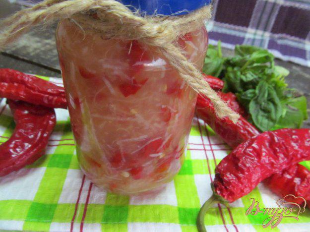 фото рецепта: Кисло-сладкий соус с перцем и имбирем