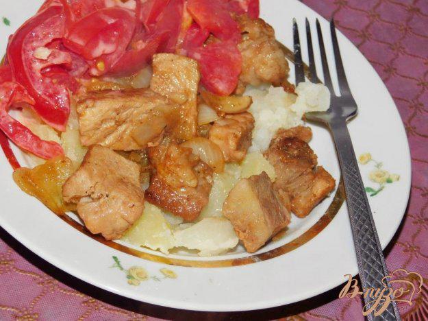 фото рецепта: Мясо с красным вином и соевым соусом
