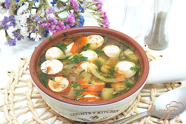 фото рецепта: Суп овощной с баклажанами