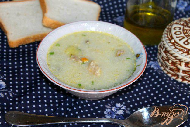 фото рецепта: Картофельный суп с курицей и сливками